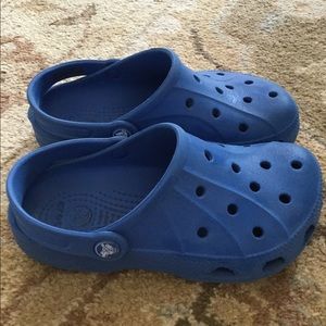 Kids blue Crocs